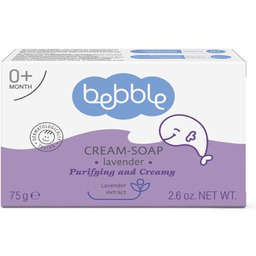 BEBBLE Mydło lawendowe w kostce dla dzieci, 75g