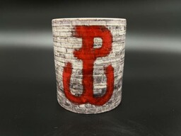 KUBEK PORCELANOWY KB017