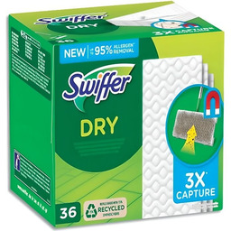 Wkłady do suchych chusteczek SWIFFER do miotły zbierającej