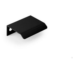 Uchwyt meblowy krawędziowy Curve 32 Aluminiowy Czarny