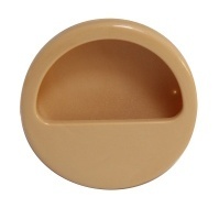 POCHWYT DO DRZWI PRZESUWNYCH PCV 55mm ORZECH JASNY