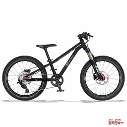 Rower Dziecięcy KUbikes 20S MTB Disc Black Czarny