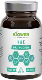Biowen - NAC 600mg - 100 kapsułek