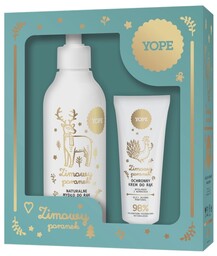 Yope Zestaw Zimowy Poranek, mydło 300ml + krem