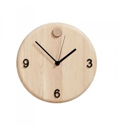 Andersen Furniture WOOD Dębowy Zegar Ścienny 22 cm