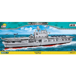 Cobi Historical Uss Enterprise CV-6 4815 legendarny lotniskowiec