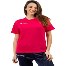 Givova, t-shirt fresh, fuxia fluo, M