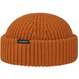 Czapka Dokerka Coarse Knit by Chillouts, pomarańczowy, One