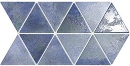 Gres szkliwiony hiszpański Realonda Triangle craft navy 48,5x28