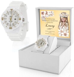 ZEGAREK CASIO LRW-200H-7E2 z DEDYKACJĄ na KOMUNIĘ