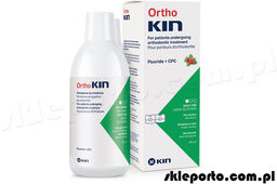 OrthoKin płyn ortodontyczny 500 ml mięta truskawka -
