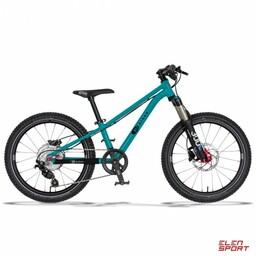 Rower Dziecięcy KUbikes 20S MTB Disc Turquoise Turkusowy