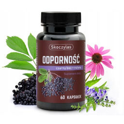 Suplement diety, Skoczylas, Odporność Czarny Bez + Rutyna,