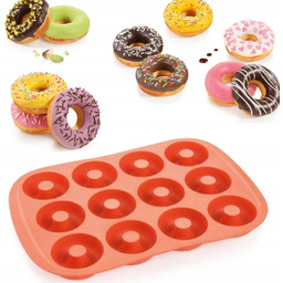 Tescoma Delicia Silikonowa Forma Na 12 Donatów Pączków