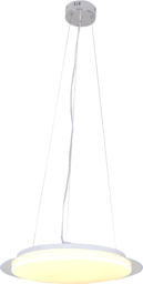 Candellux DANUA 31-69740 lampa wisząca biały akryl 18W