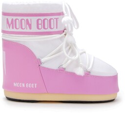 buty zimowe MOON-BOOT ICON LOW NYLON Pink/White