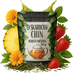 9 Skarbów Chin 50 g herbata zielona