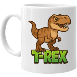 T-Rex Dinozaur - kubek na prezent