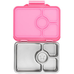 Lunchbox 4-komorowy Yumbox Pret ze stalową tacą -