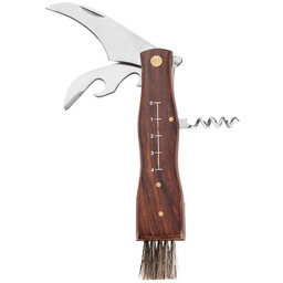 Nożyk do Grzybów Scyzoryk Nóż Grzybiarza Pędzelek Korkociąg