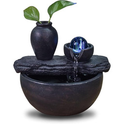 Zen Light SCFR22-I9 Silice Soli Flower Fontanna stołowa