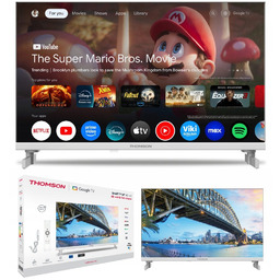 BIAŁY Telewizor 12V SMART TV LED 24 THOMSON