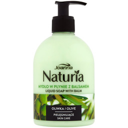 Joanna Naturia Mydło w płynie z balsamem oliwka
