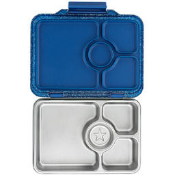 Lunchbox 4-komorowy Yumbox Pret ze stalową tacą -