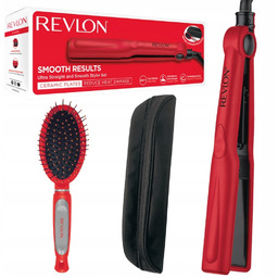 Zestaw Prostownica Ceramiczna Do Włosów Szczotka Etui Revlon