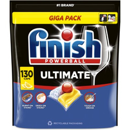 FINISH Kapsułki do zmywarki Ultimate Lemon - 130