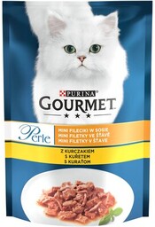 GOURMET Karma dla kota Perle Kurczak 85 g