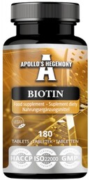 APOLLO''S HEGEMONY Biotin suplement diety 180 tabletek