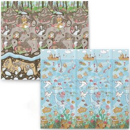 NUKIDO Mata piankowa Składana Ocean-ziemia NK-340 200 x