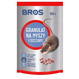 Bros Granulat Na Myszy i Szczury 100g