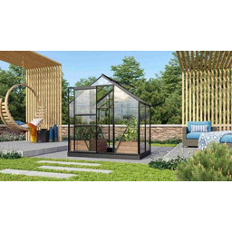 szklarnia VITAVIA VENUS 2500 szkło 3 mm czarna