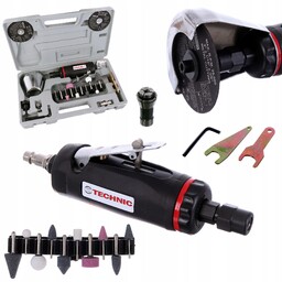 Szlifierka Pneumatyczna Trzpieniowa Zestaw Z Przecinarką W Walizce