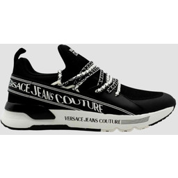VERSACE JEANS COUTURE Czarne sneakersy męskie Fondo Dynamic