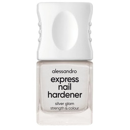 Alessandro Nail Care Express Nail Hardener Silver Glam