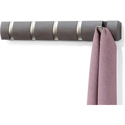 Umbra Hak Z Klapką 5 Hak, Treibholz/Nikiel, 5