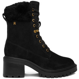 Trzewiki Tommy Hilfiger Th Shearling Lace Up Boot