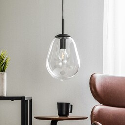 Nowodvorski Lighting Lampa wisząca Pear S ze szklanym