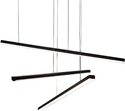 Lampa nad stół designerska wisząca TRIO ŚCIEMNIALNA P0311D
