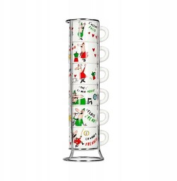 Zestaw Bialetti Italia 6 filiżanek do espresso
