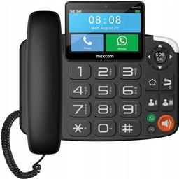 Telefon Stacjonarny Na Kartę Sim Maxcom MM42D Se