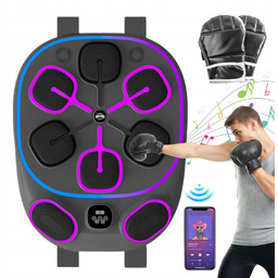 Trener Bokserski Tablica Muzyczna Maszyna Bluetooth 8 Celów