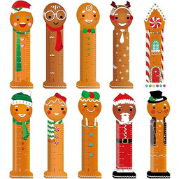 Dianelhall 160 szt. Świąteczne linijki do zakładek