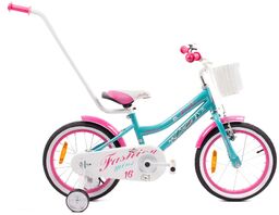 Rower dziecięcy Verso Bella 16" turquoise-pink