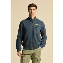 Aeronautica Militare Męska bluza w granatowym kolorze