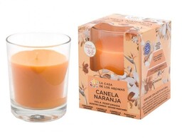 LA CASA DE LOS AROMAS Świeca zapachowa Cynamon-Pomarańcza