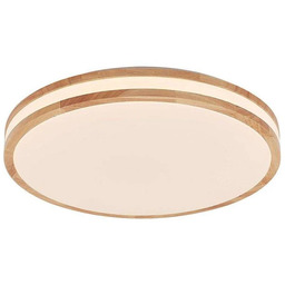 Lindby - Emiva Center Lampa Sufitowa Wood/White